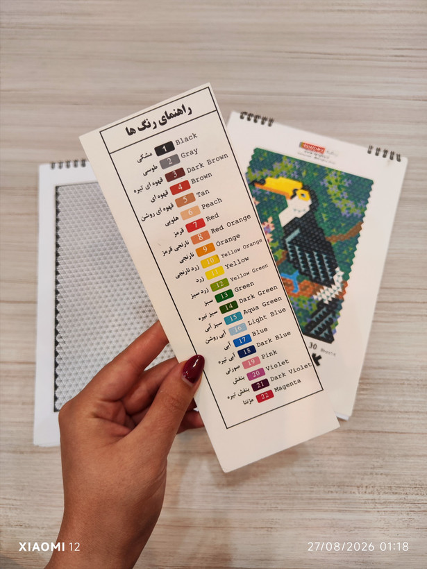 دفتر رنگ آمیزی سوپرایزی