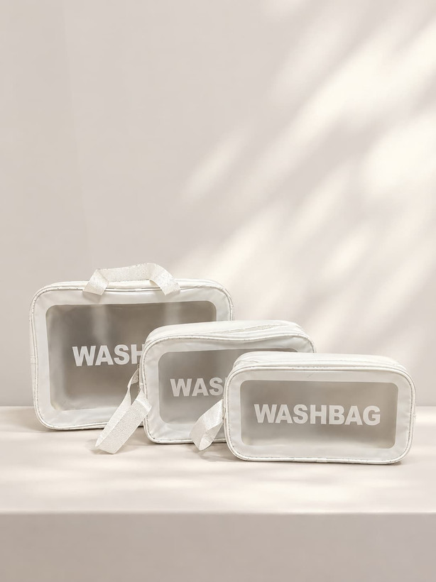 کیف لوازم آرایش مدل WASHBAG سه تکه
