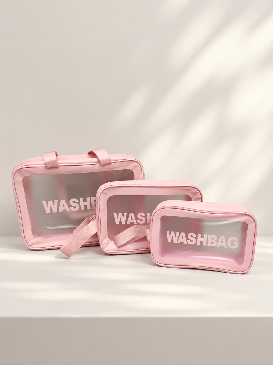 کیف لوازم آرایش مدل WASHBAG سه تکه
