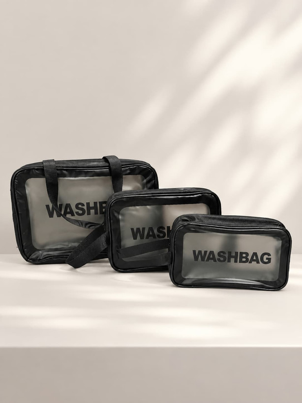 کیف لوازم آرایش مدل WASHBAG سه تکه